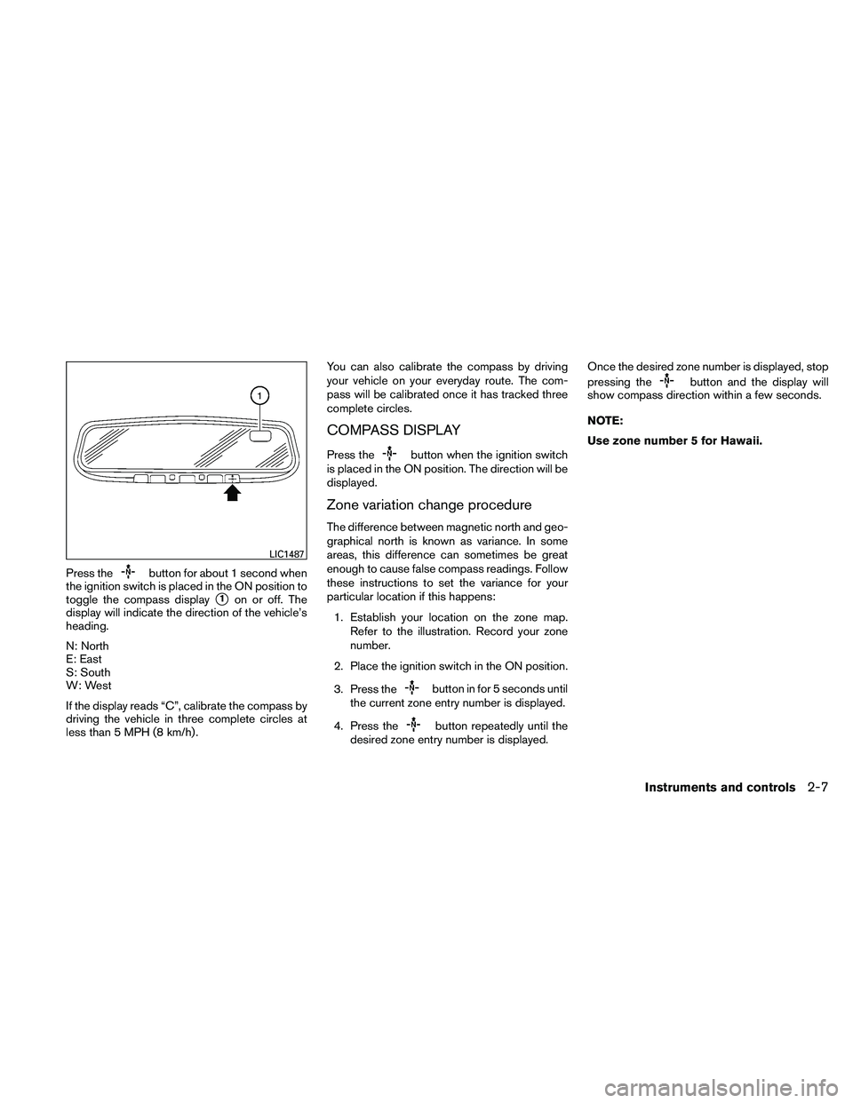 NISSAN ALTIMA 2011 Manual Online Press the 