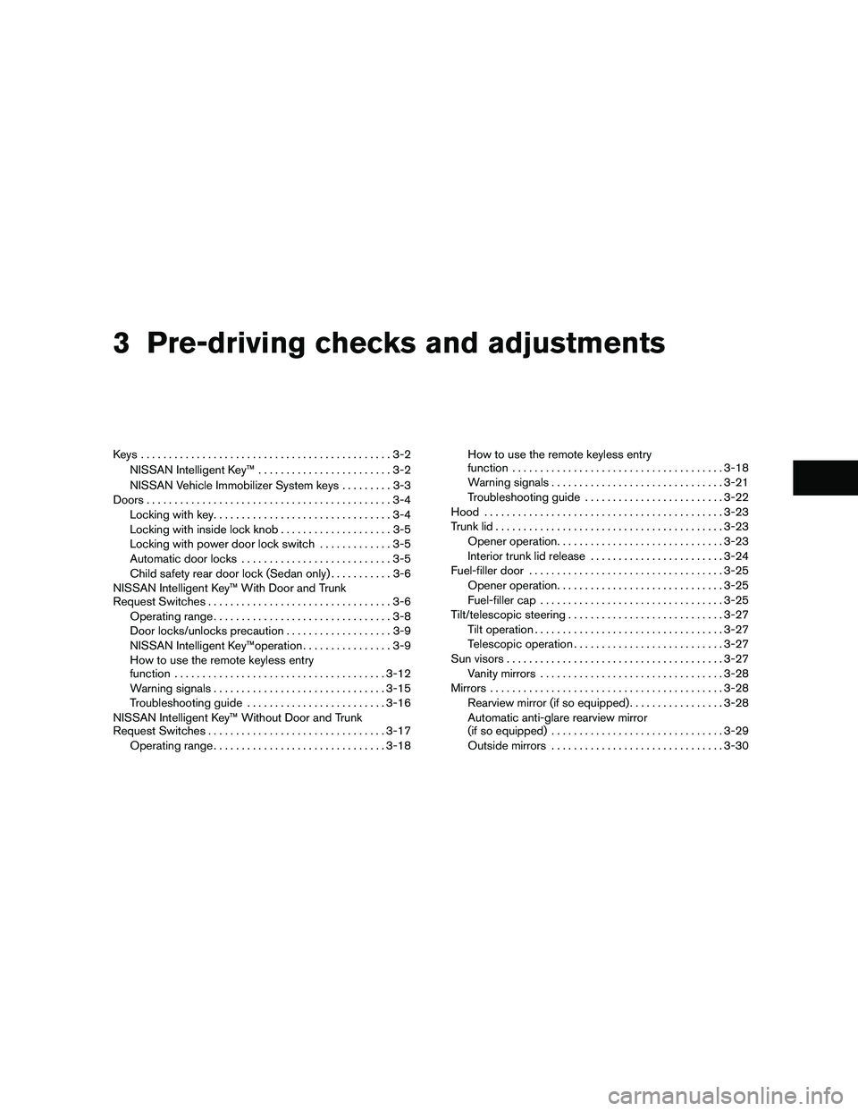 NISSAN ALTIMA 2010  Owners Manual 