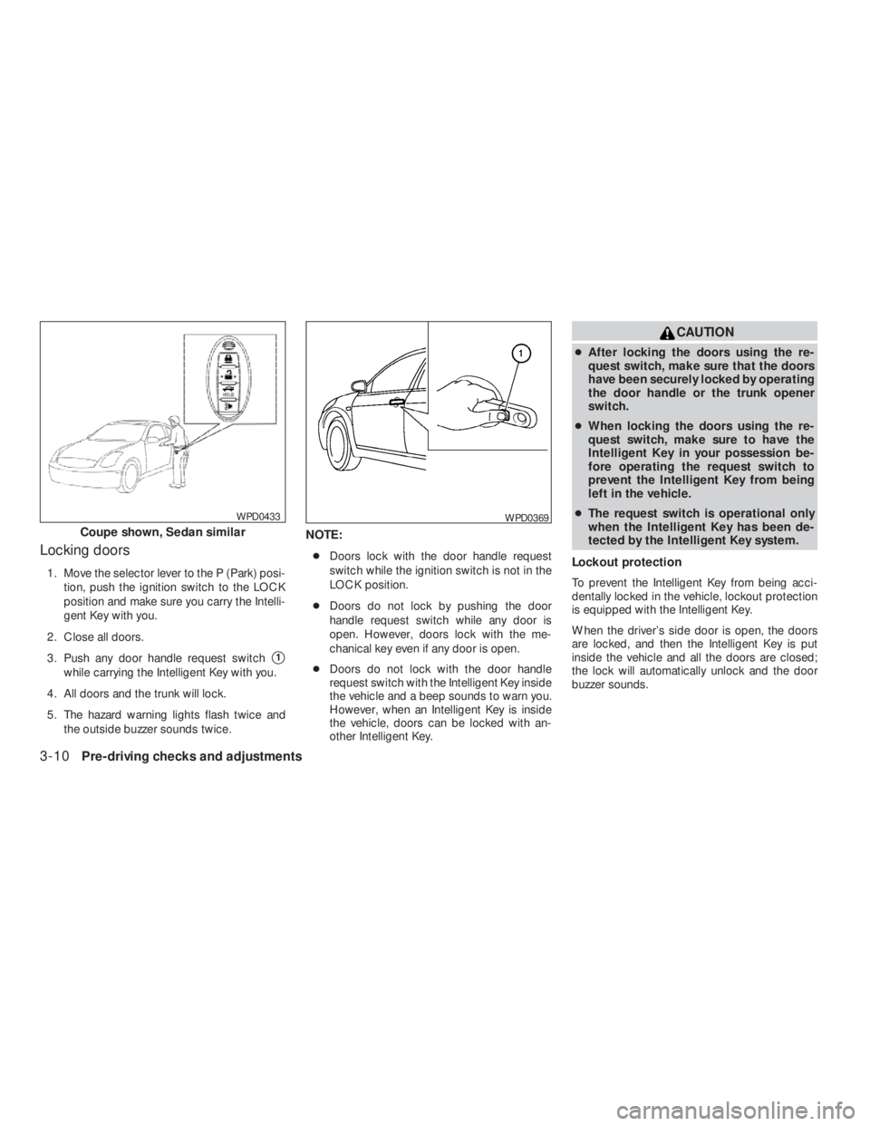NISSAN ALTIMA 2009 Owners Manual WPD0369 NISSAN ALTIMA 2009 Owners Manual WPD0369