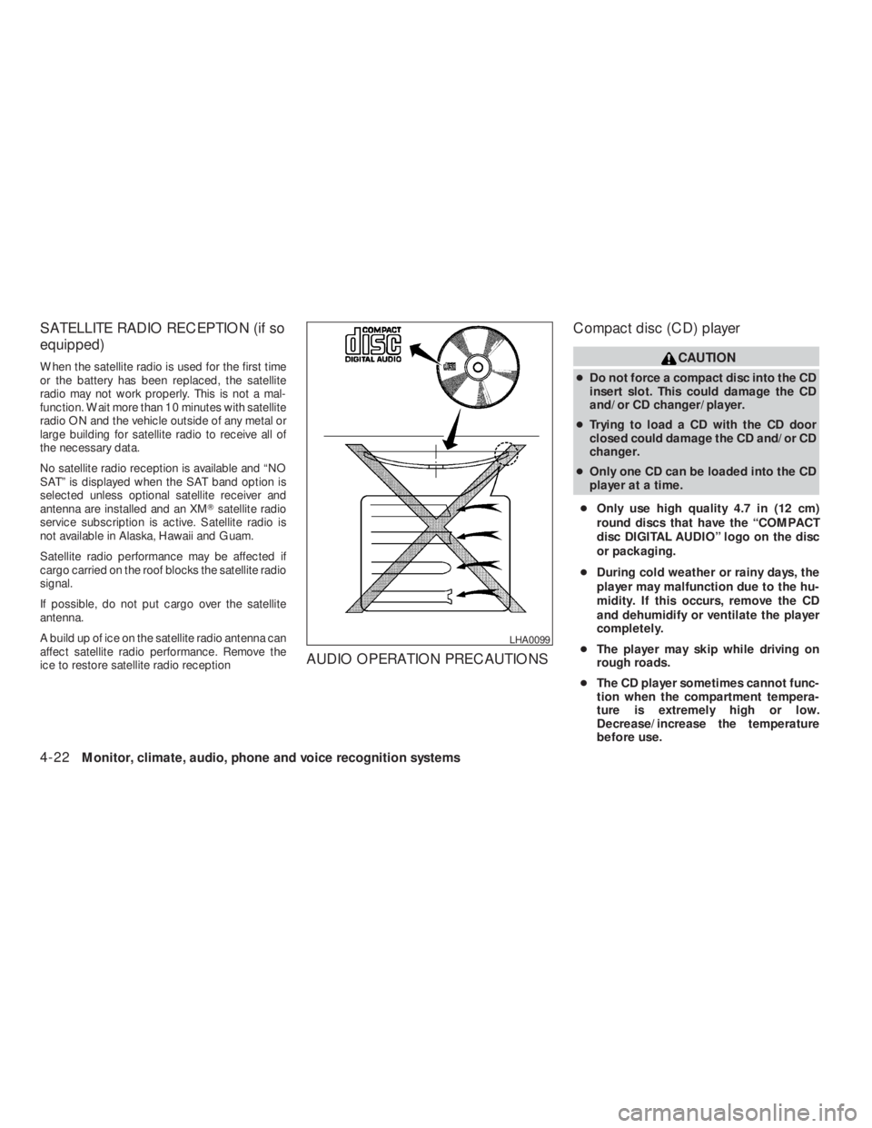 NISSAN ALTIMA 2009  Owners Manual 