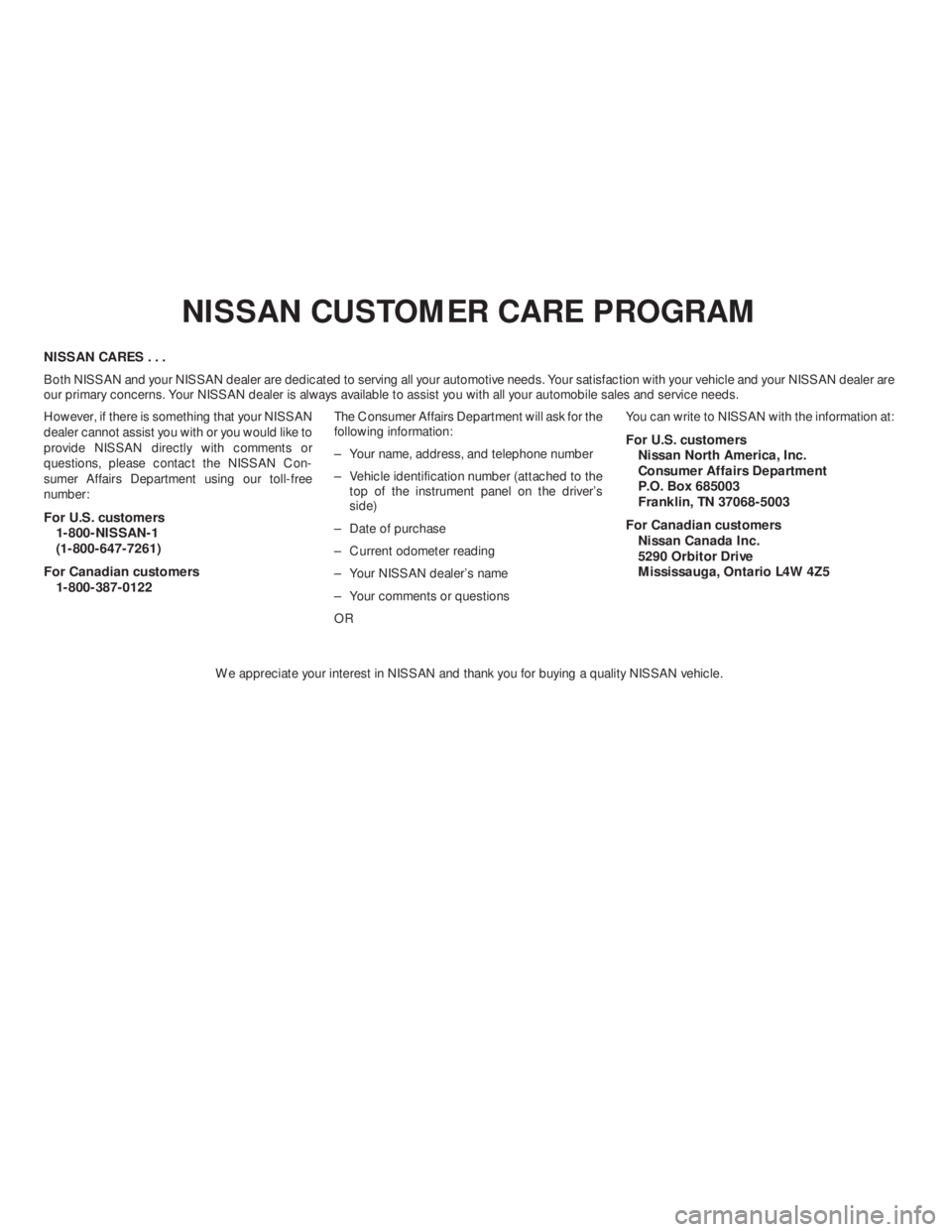 NISSAN ALTIMA 2009  Owners Manual 