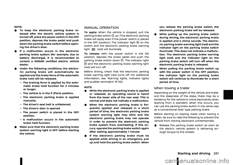NISSAN ARIYA 2023  Owners Manual  #$<
*$
   
	 	  -
 \f    
 
	 
\f\f/   
  	  #&&


	/     	 

	  	