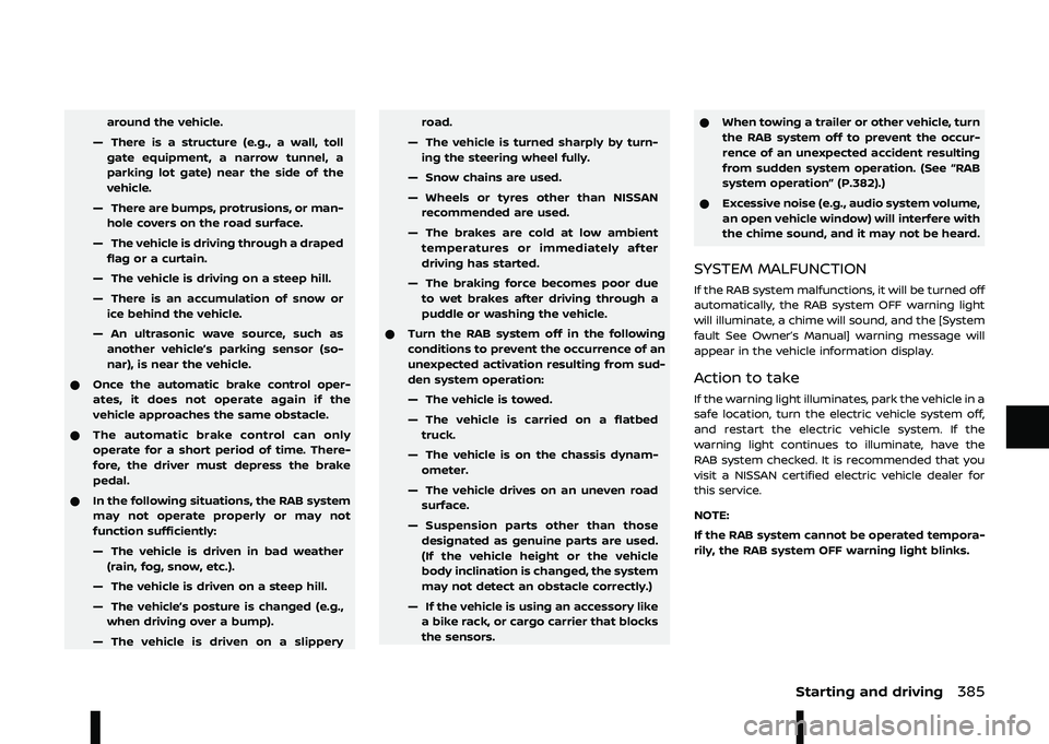 NISSAN ARIYA 2023  Owners Manual 
	  
I $    0/  / 
  2	/  	
 		/ 
	 
 1 	   
\f 

I $  / 

	/ 
 	- 
 
 
