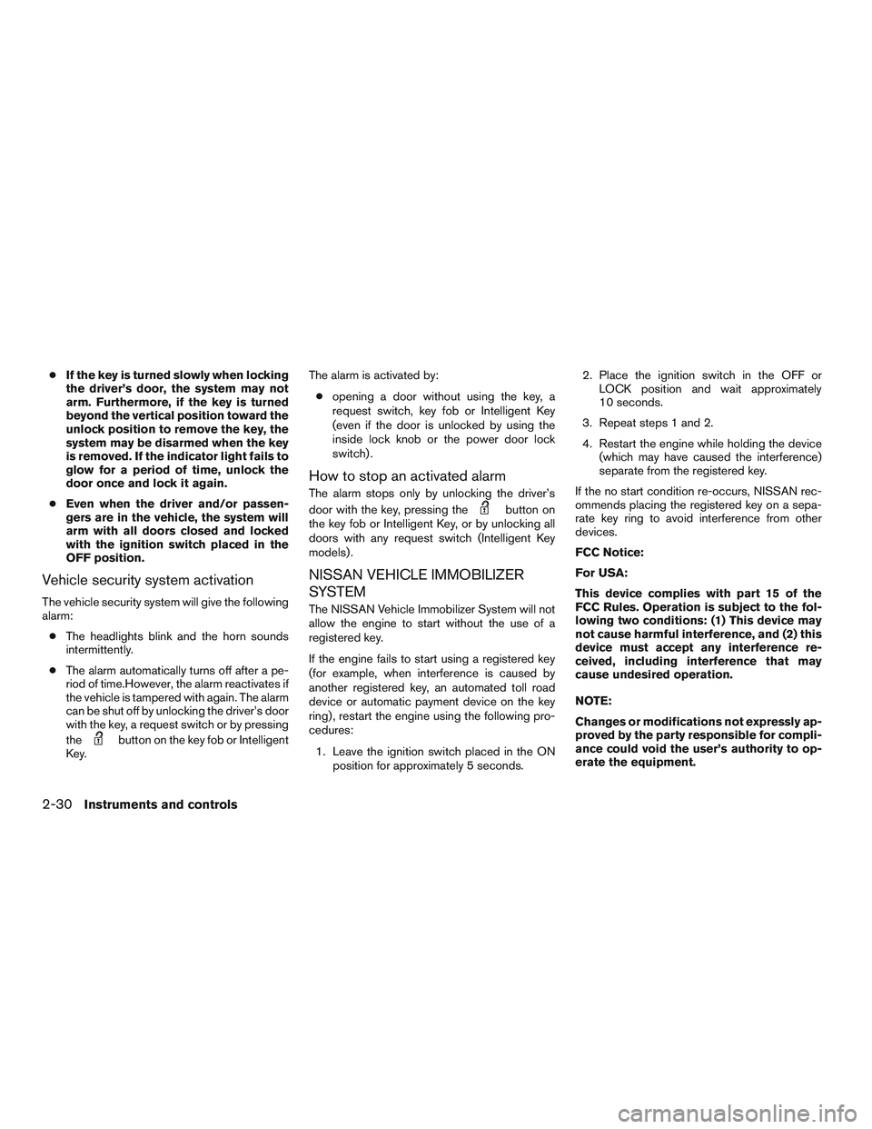NISSAN ARMADA PLATINUM 2015  Owners Manual 