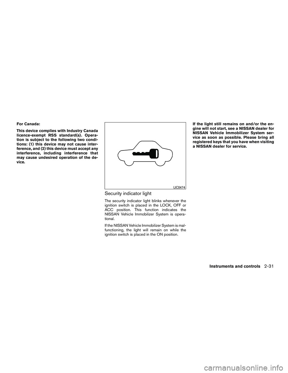 NISSAN ARMADA PLATINUM 2015  Owners Manual 