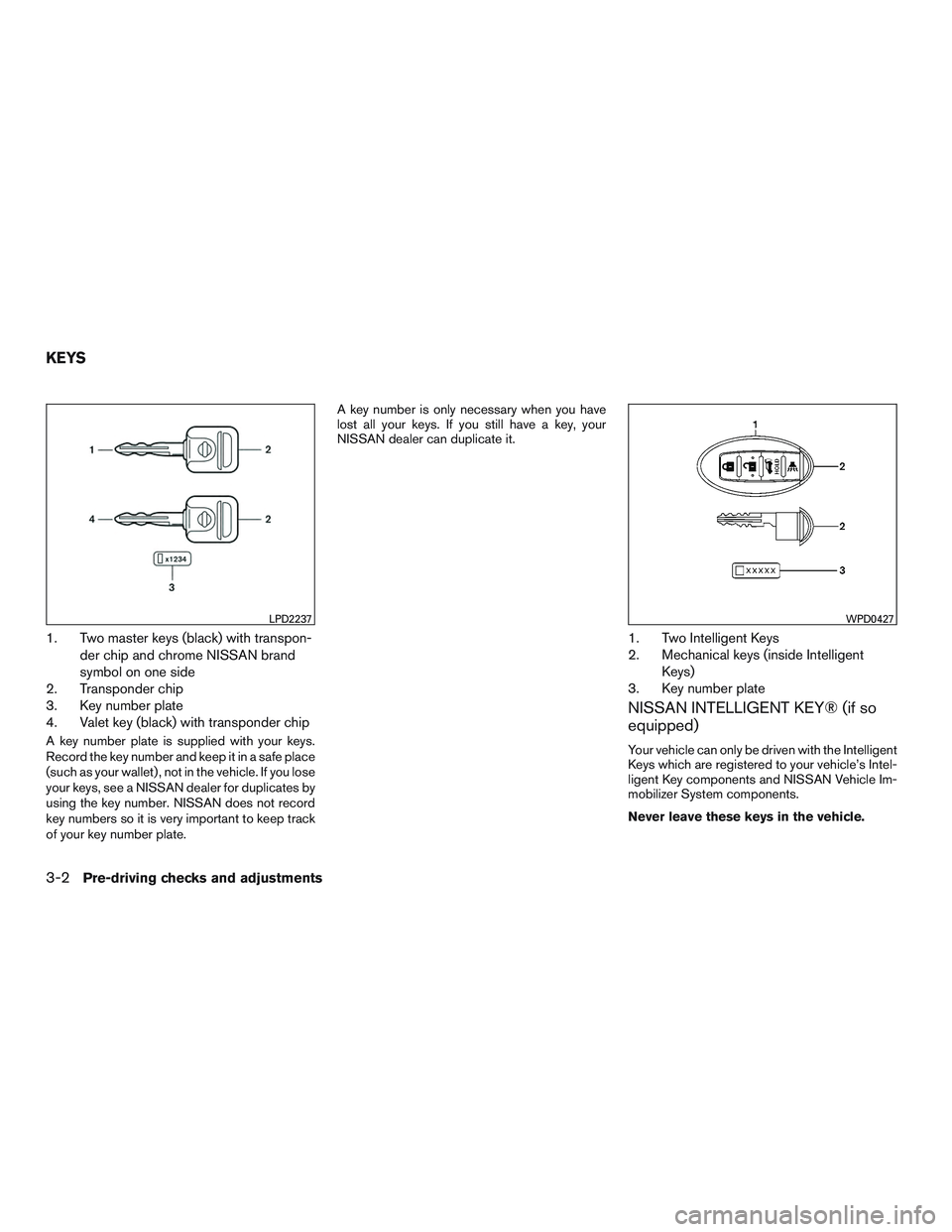 NISSAN ARMADA PLATINUM 2015  Owners Manual 