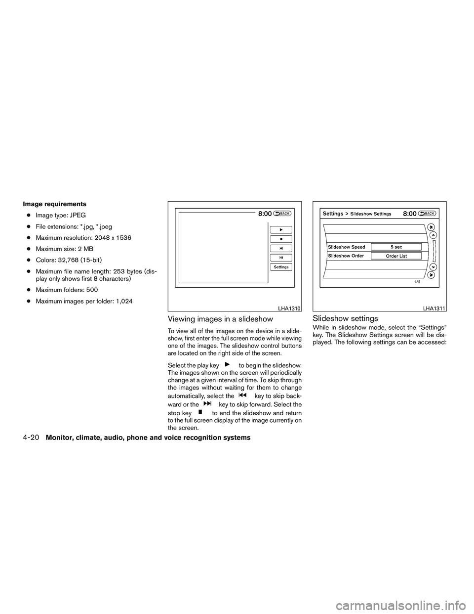 NISSAN ARMADA PLATINUM 2015  Owners Manual 