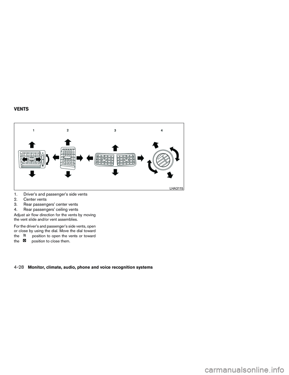 NISSAN ARMADA PLATINUM 2015  Owners Manual 