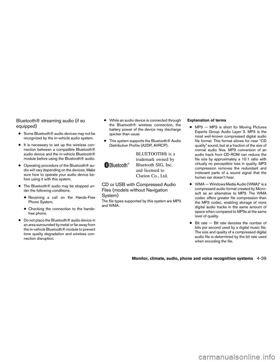 NISSAN ARMADA PLATINUM 2015  Owners Manual 