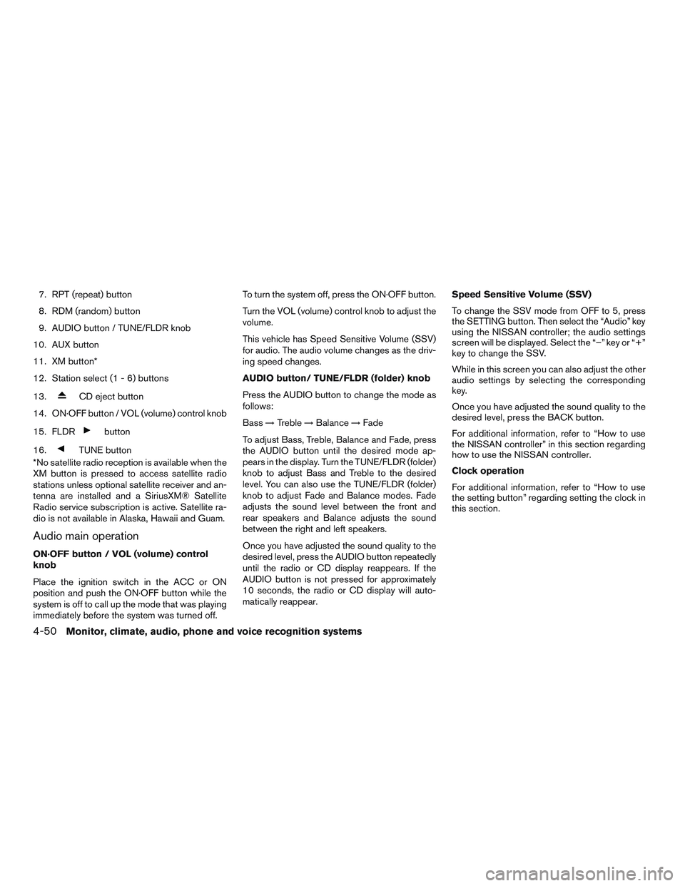 NISSAN ARMADA PLATINUM 2015 Owners Manual NISSAN ARMADA PLATINUM 2015 Owners Manual