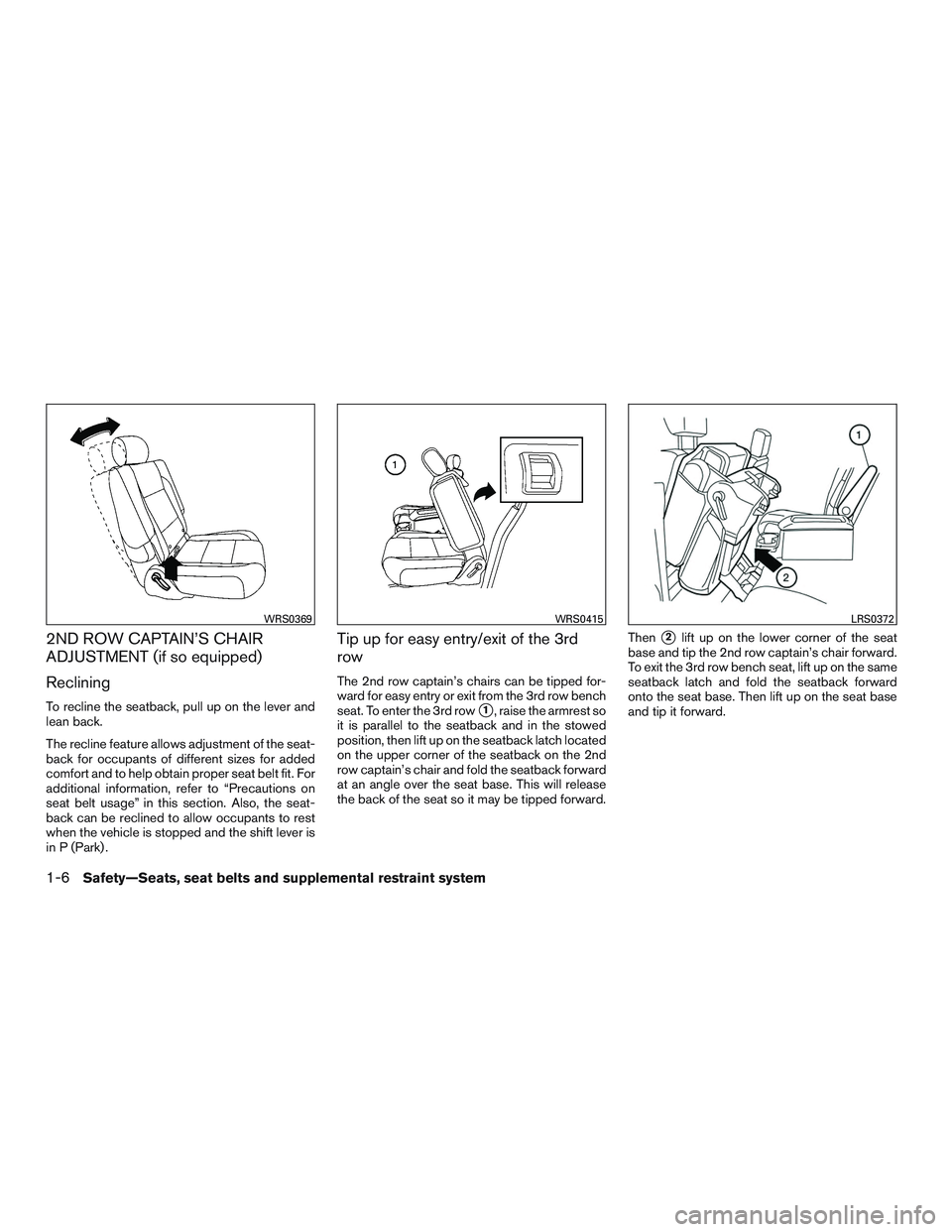 NISSAN ARMADA PLATINUM 2015 Owners Manual 