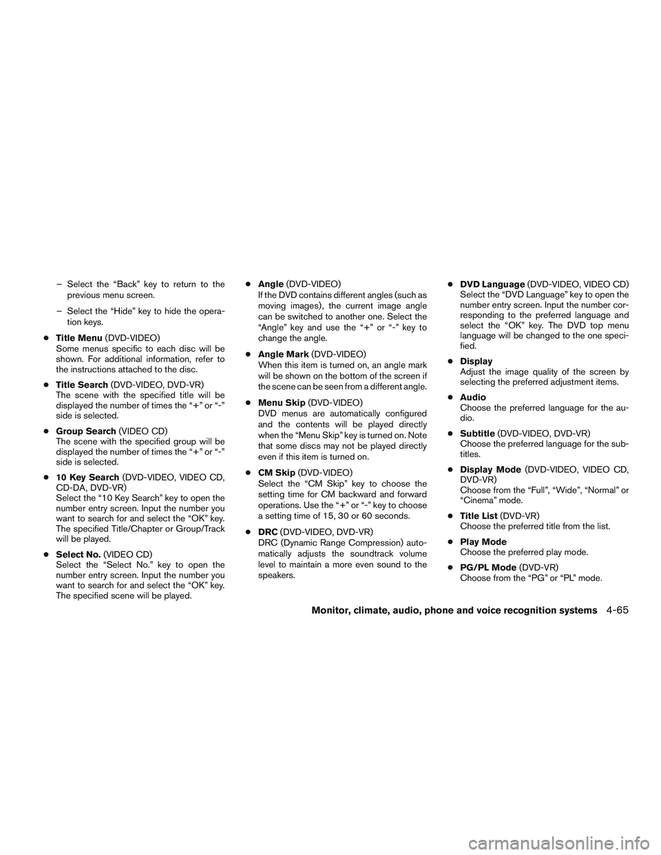 NISSAN ARMADA PLATINUM 2015 Owners Manual NISSAN ARMADA PLATINUM 2015 Owners Manual