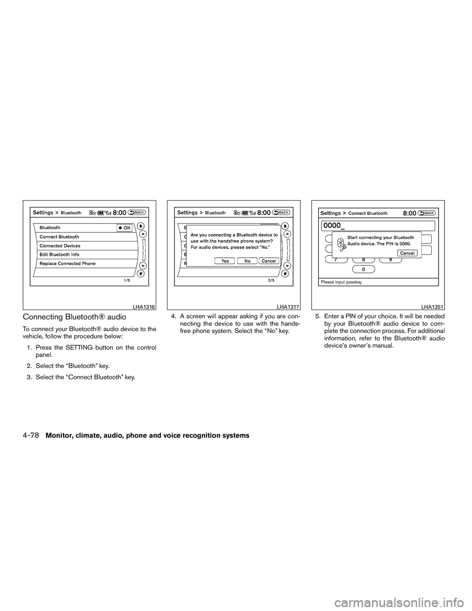 NISSAN ARMADA PLATINUM 2015  Owners Manual 