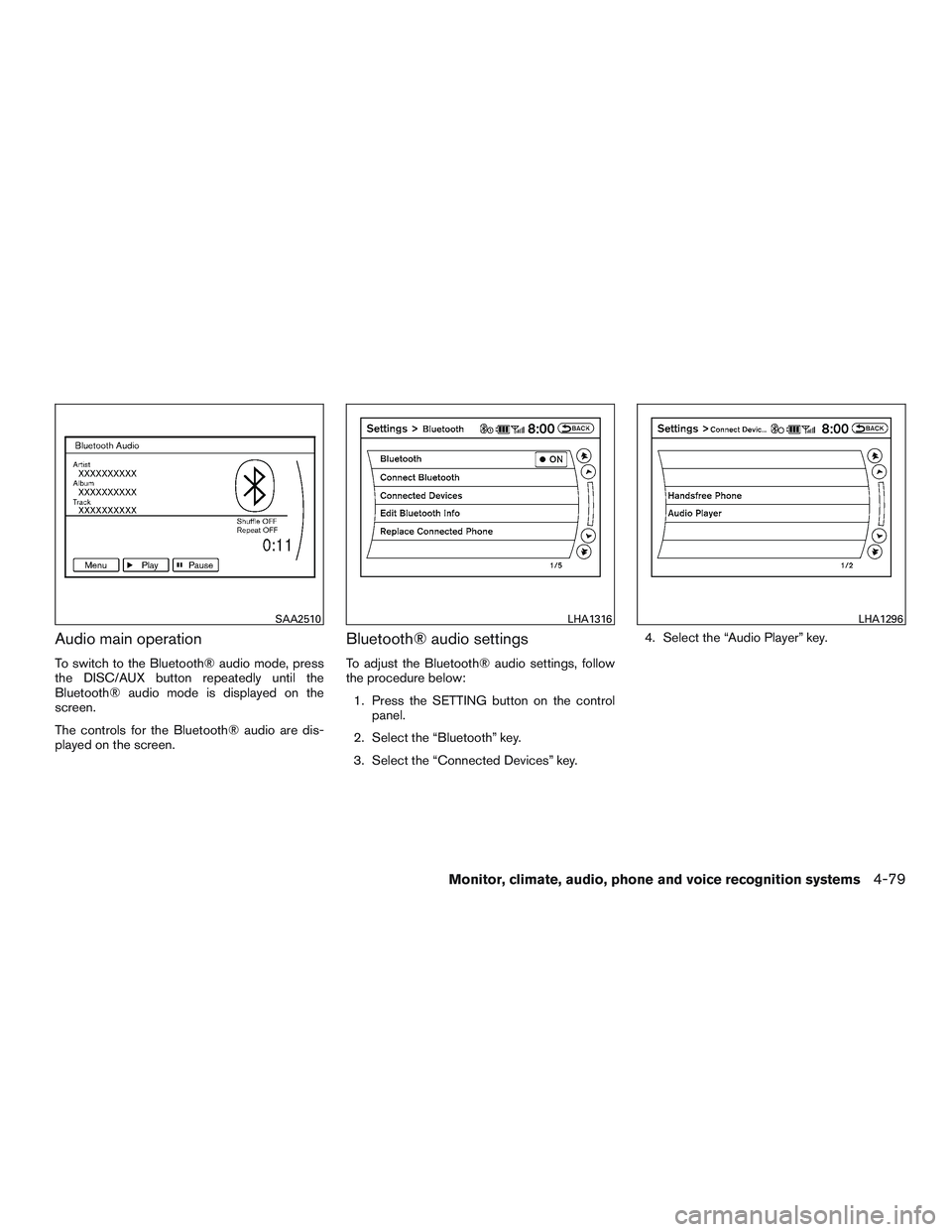 NISSAN ARMADA PLATINUM 2015  Owners Manual 