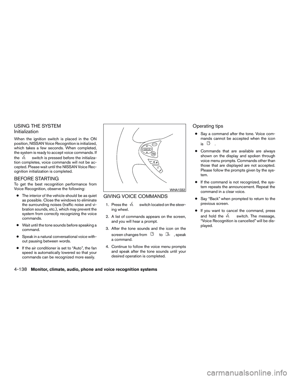 NISSAN ARMADA PLATINUM 2015  Owners Manual 