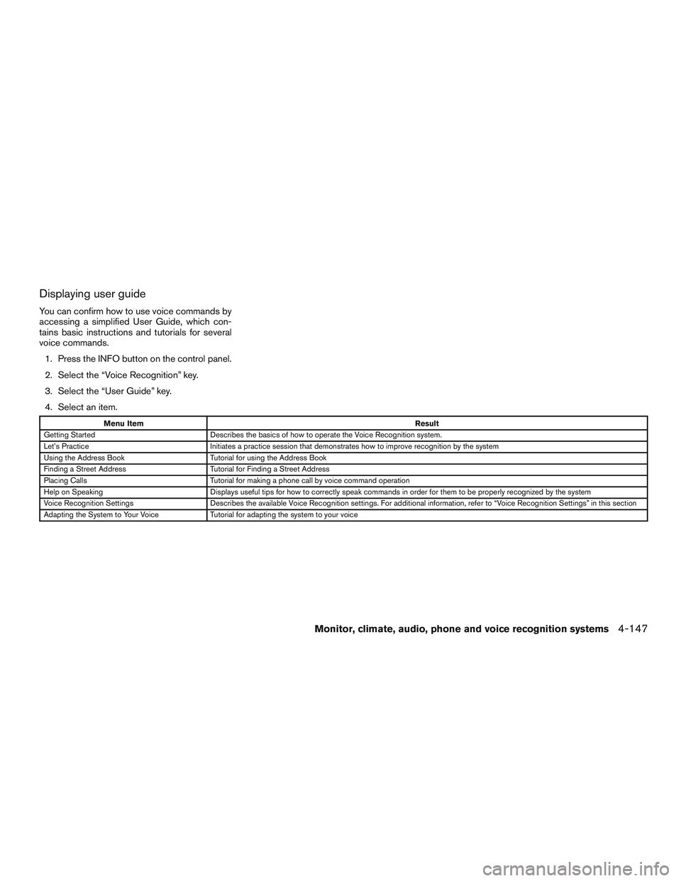 NISSAN ARMADA PLATINUM 2015  Owners Manual 