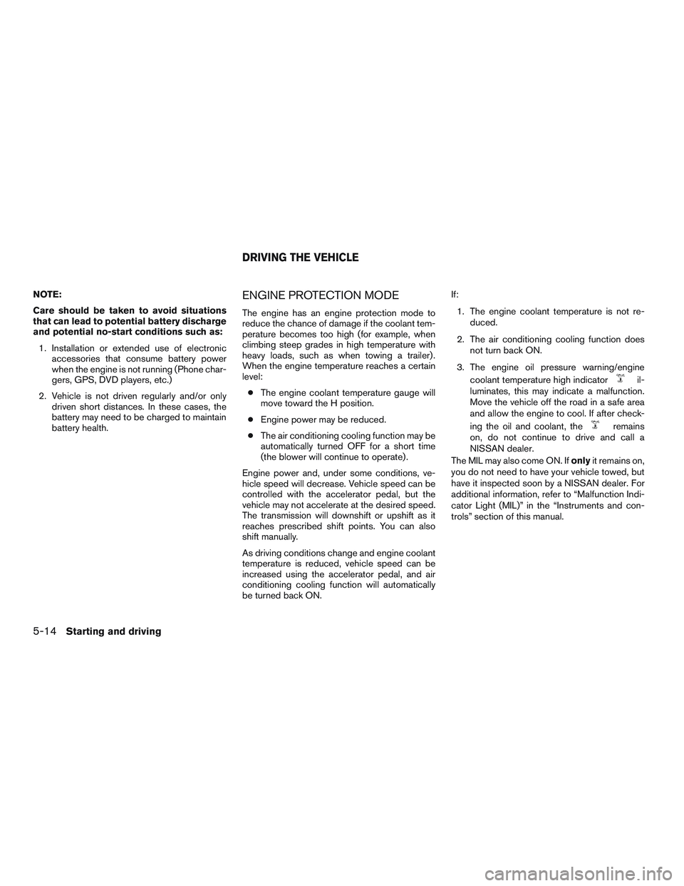 NISSAN ARMADA PLATINUM 2015  Owners Manual 