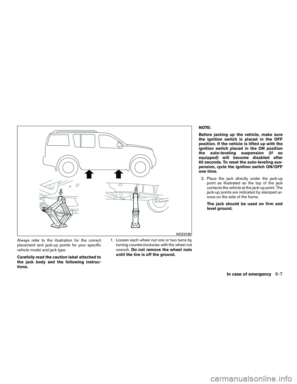 NISSAN ARMADA PLATINUM 2015  Owners Manual 