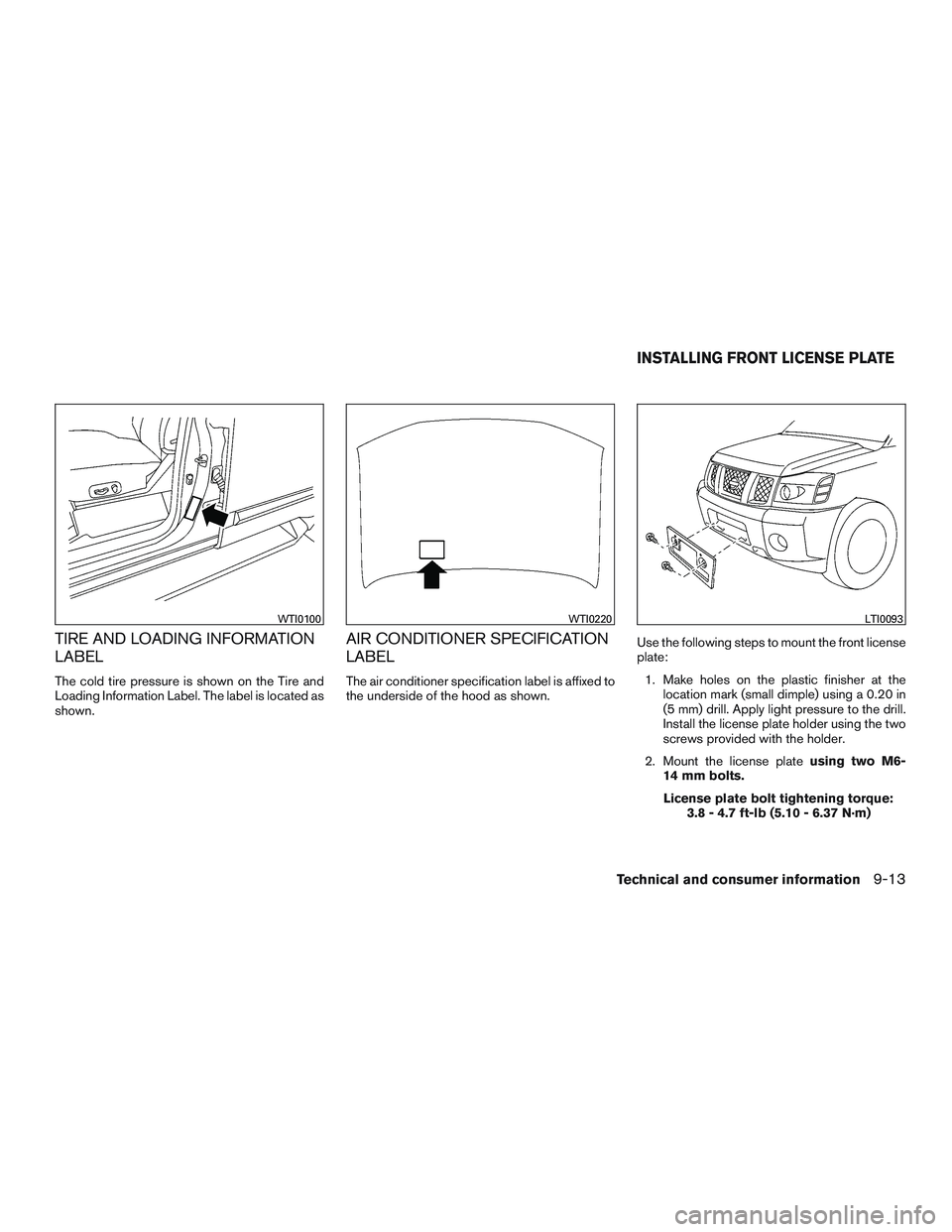 NISSAN ARMADA PLATINUM 2015  Owners Manual 