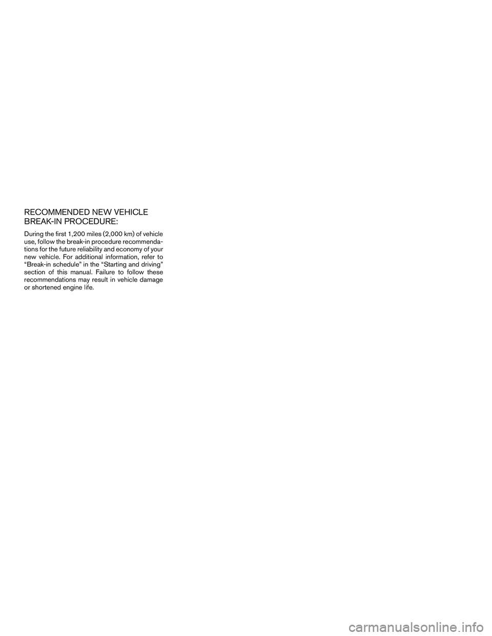 NISSAN ARMADA PLATINUM 2015  Owners Manual 
