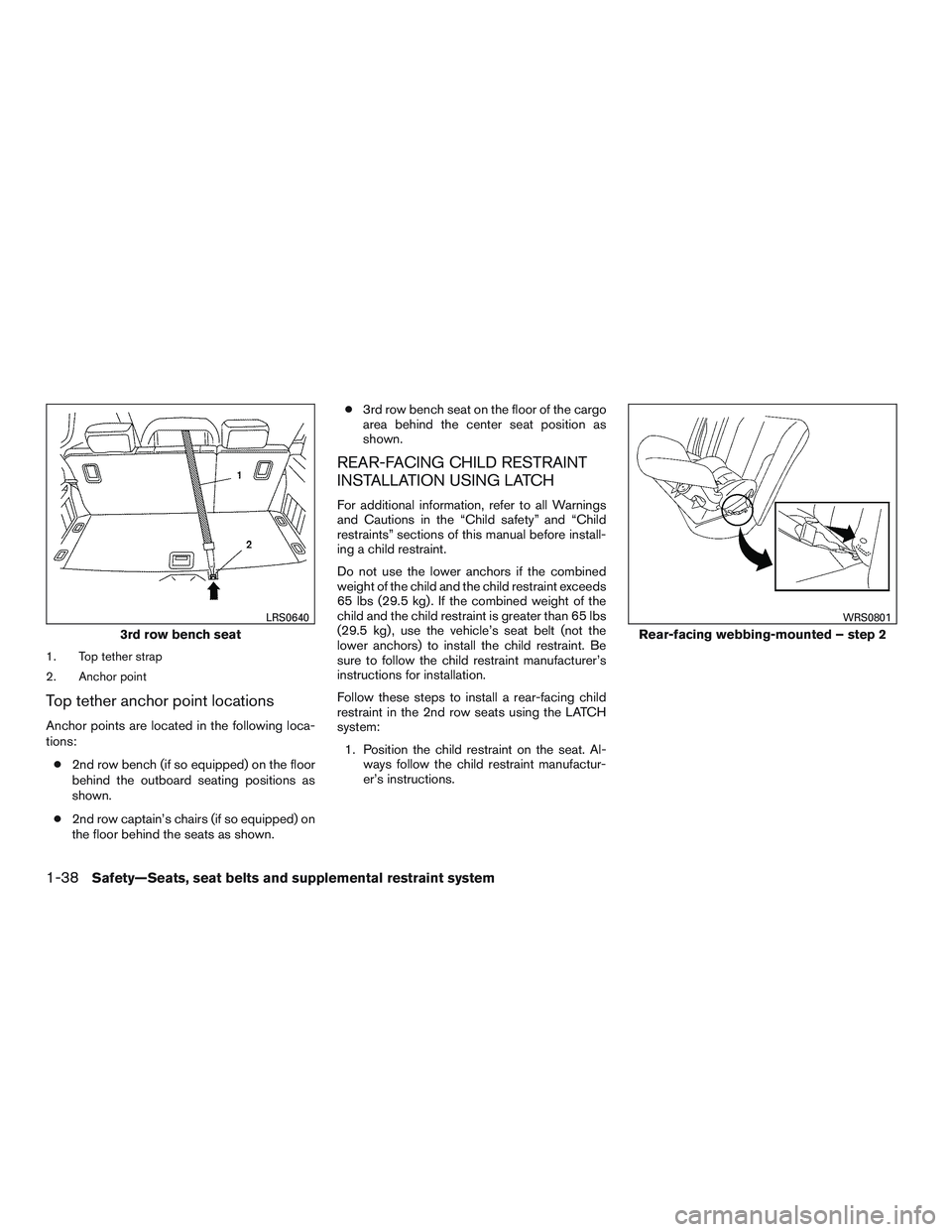 NISSAN ARMADA PLATINUM 2015 Workshop Manual 