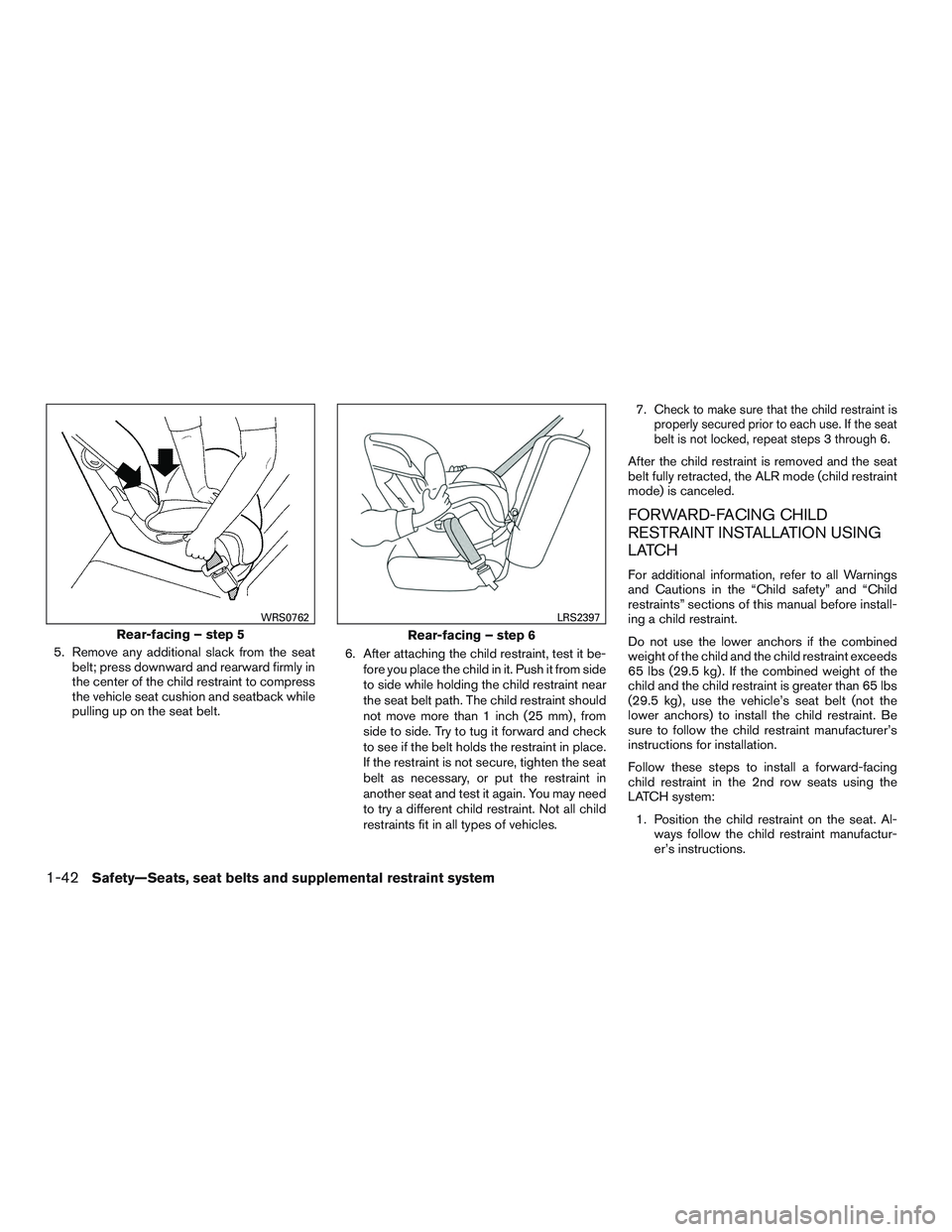 NISSAN ARMADA PLATINUM 2015 Repair Manual 
