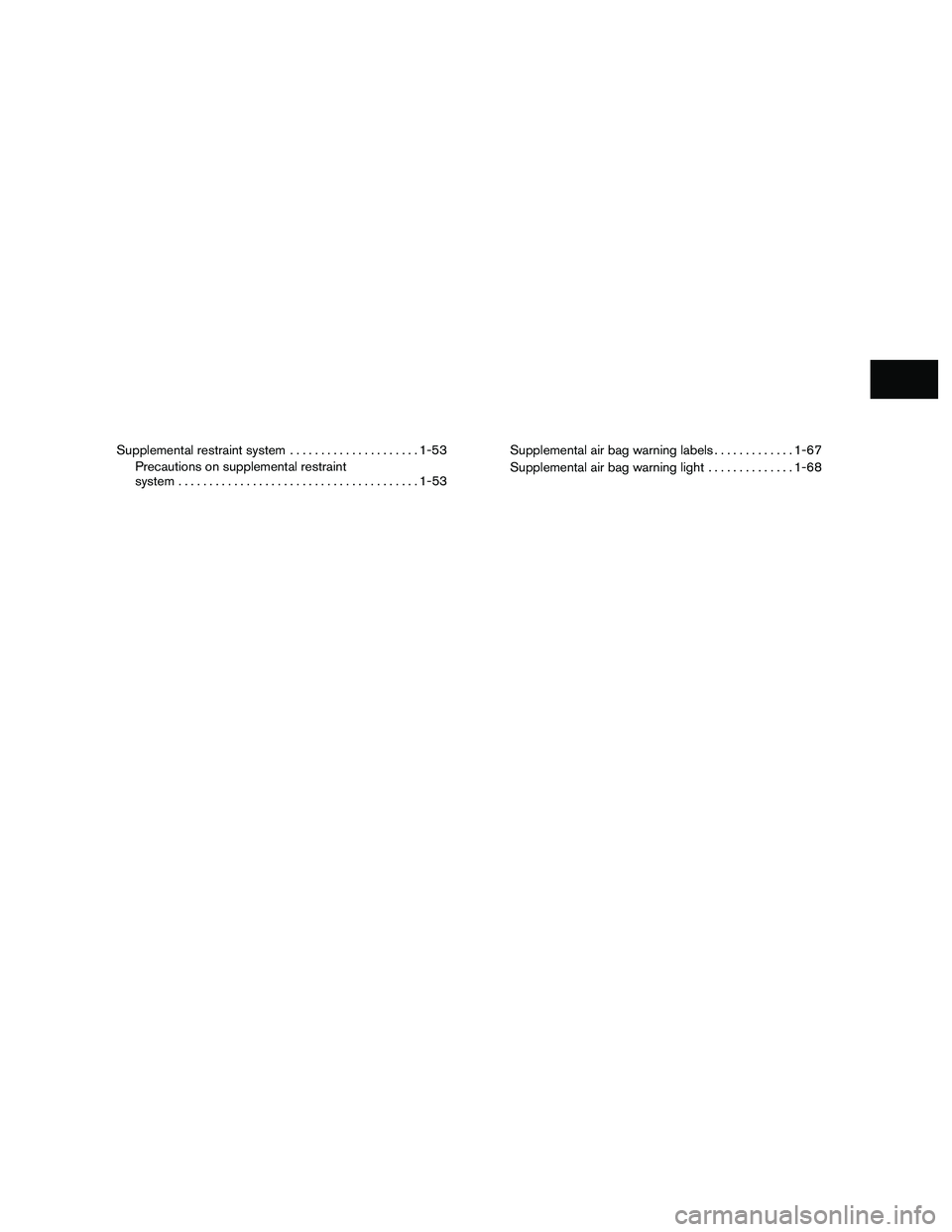NISSAN ARMADA 2010 User Guide 