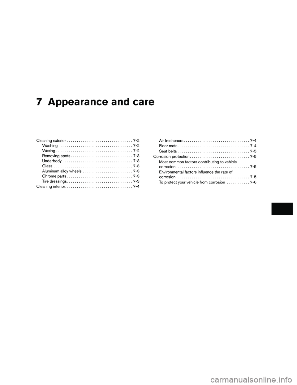 NISSAN ARMADA 2010  Owners Manual 