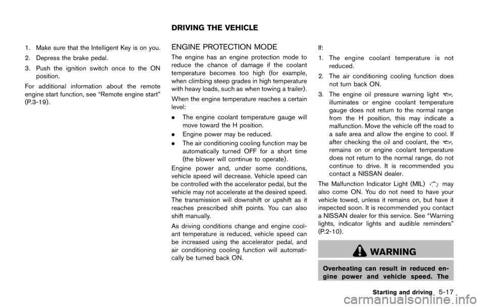 NISSAN ARMADA PLATINUM 2017  Owners Manual 