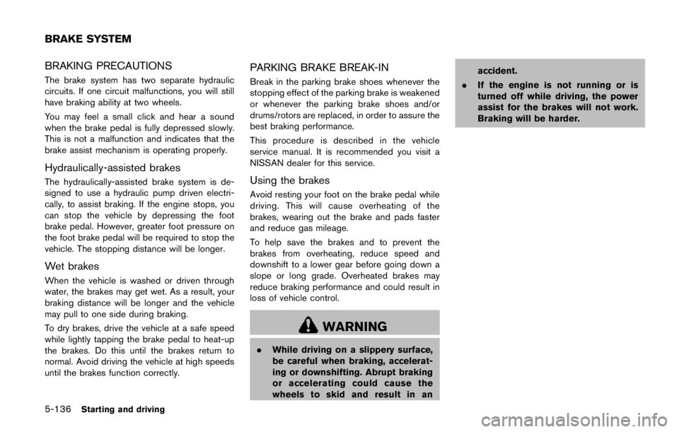 NISSAN ARMADA PLATINUM 2017  Owners Manual 