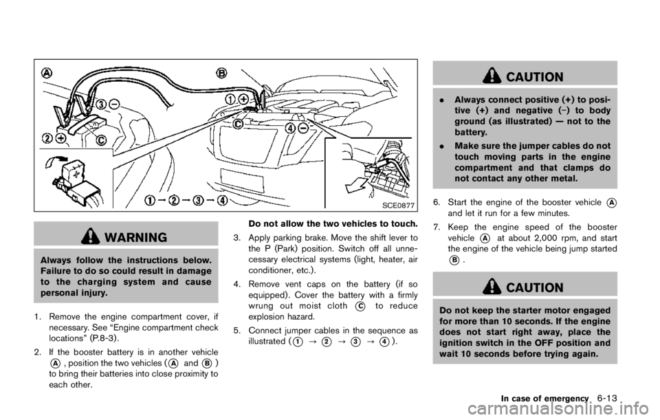 NISSAN ARMADA PLATINUM 2017  Owners Manual WARNING
.Radio waves could adversely affect
electric medical equipment. Those
who use a pacemaker should con-
tact the electric medical equipment
manufacturer for the possible influ-
ences before use.