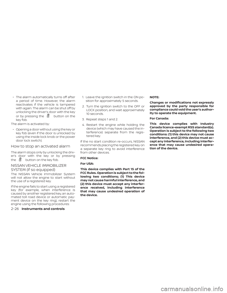 NISSAN FRONTIER PRO-4X 2019  Owners Manual 