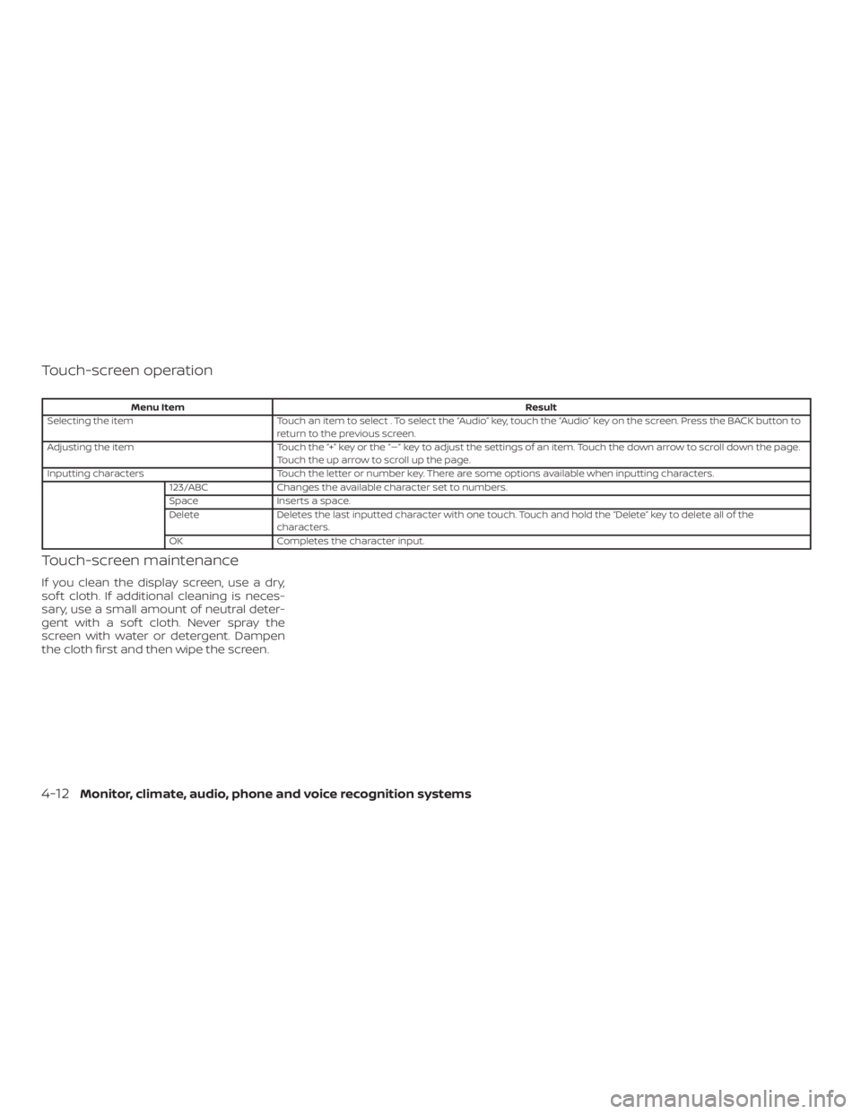 NISSAN FRONTIER PRO-4X 2019  Owners Manual 