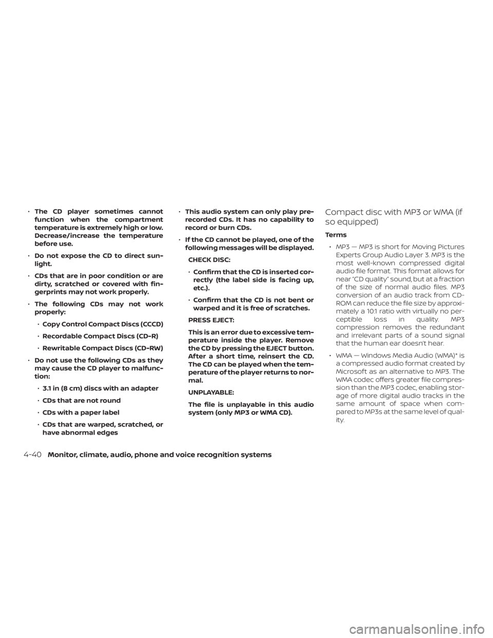 NISSAN FRONTIER PRO-4X 2019  Owners Manual 
