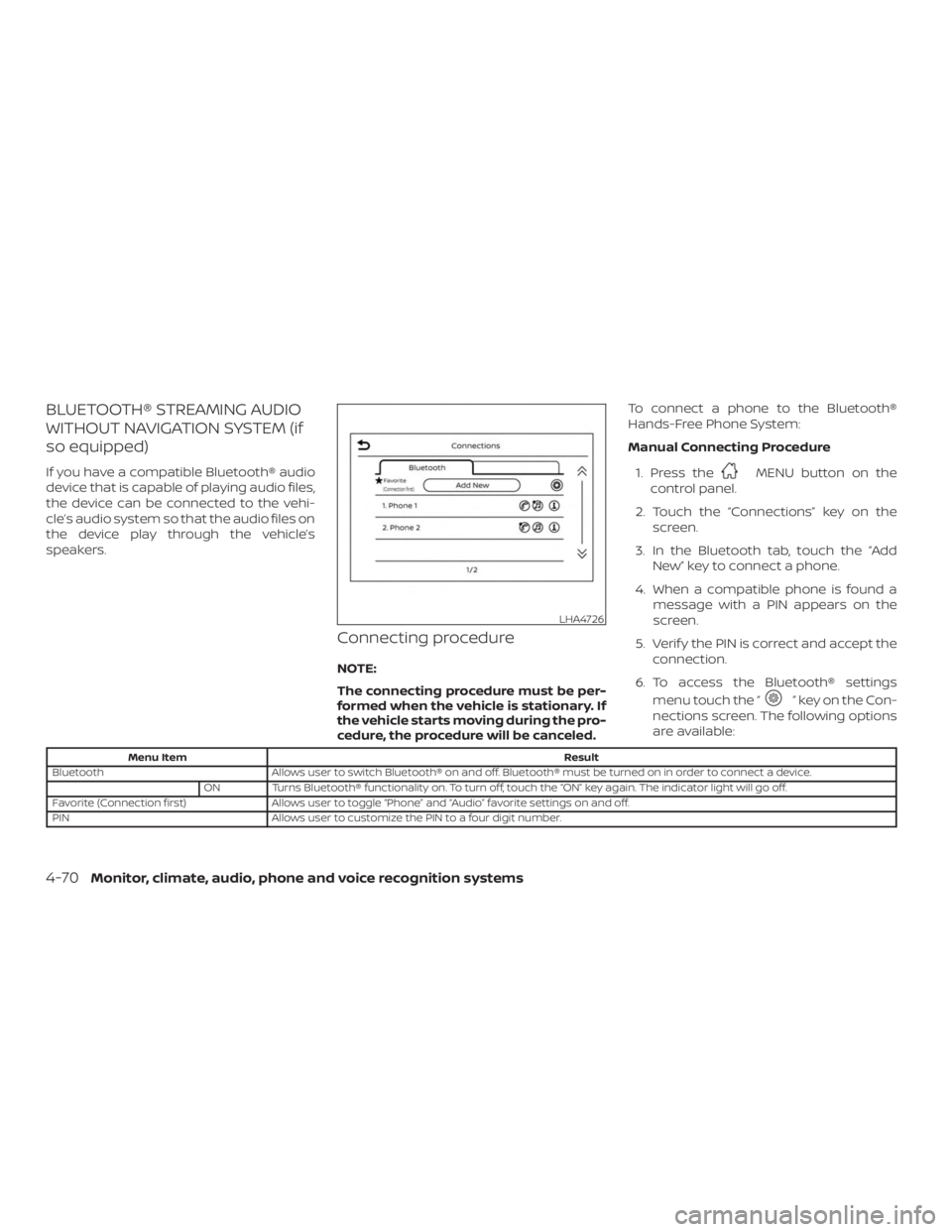 NISSAN FRONTIER PRO-4X 2019  Owners Manual 
