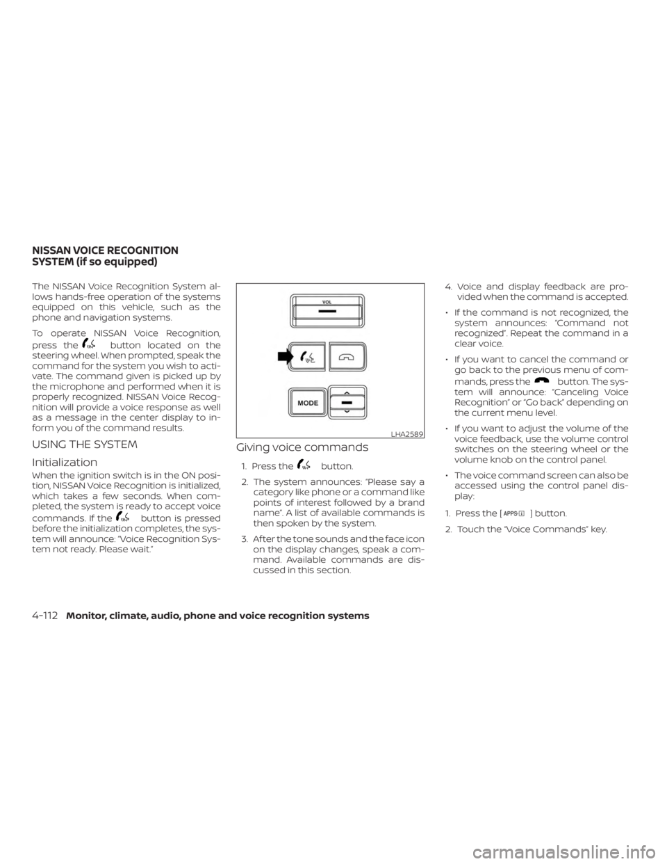 NISSAN FRONTIER PRO-4X 2019  Owners Manual 