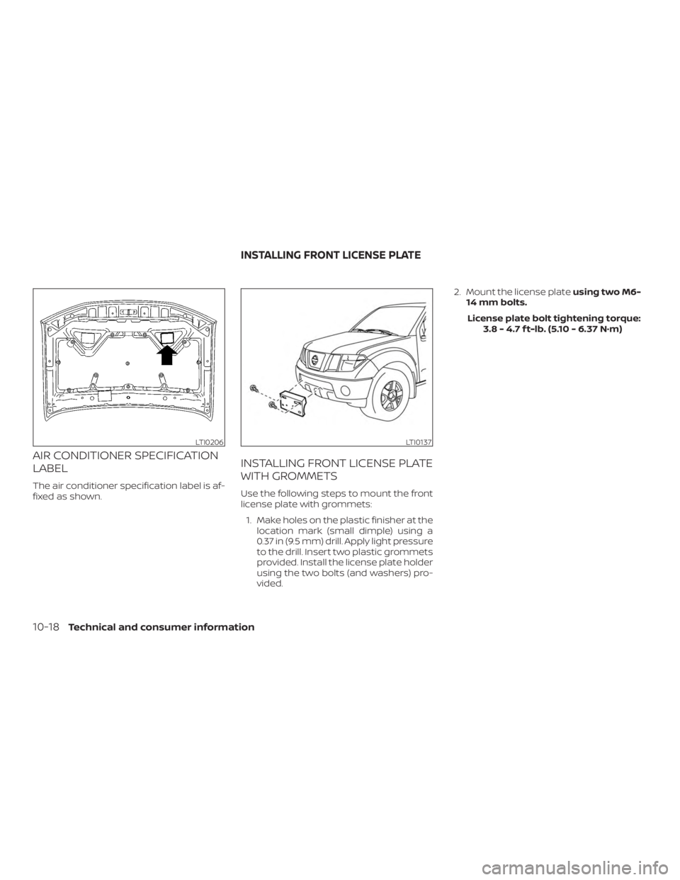 NISSAN FRONTIER PRO-4X 2019  Owners Manual 