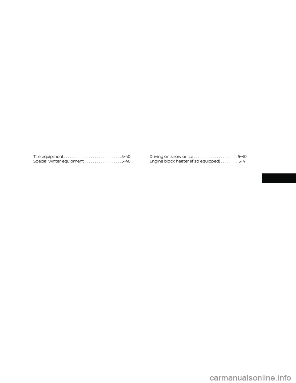 NISSAN FRONTIER 2021  Owners Manual 