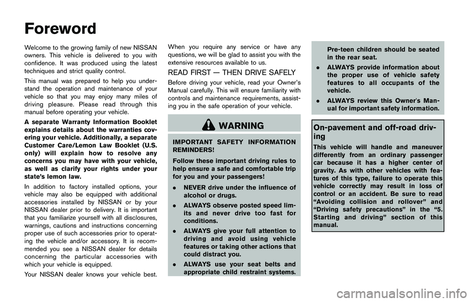 NISSAN JUKE 2018  Owners Manual 