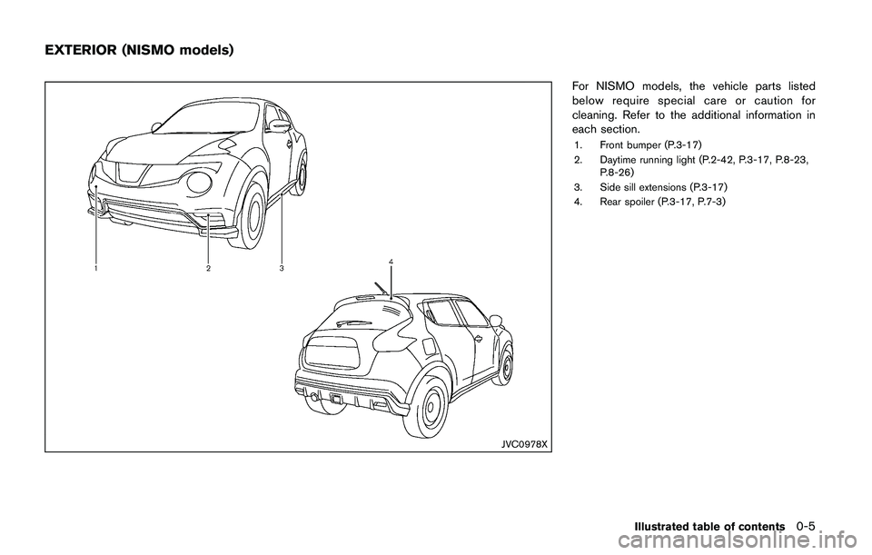 NISSAN JUKE 2018 User Guide HOW TO USE BRIGHTNESS CON-
TROL BUTTON
To change the display brightness, push the 