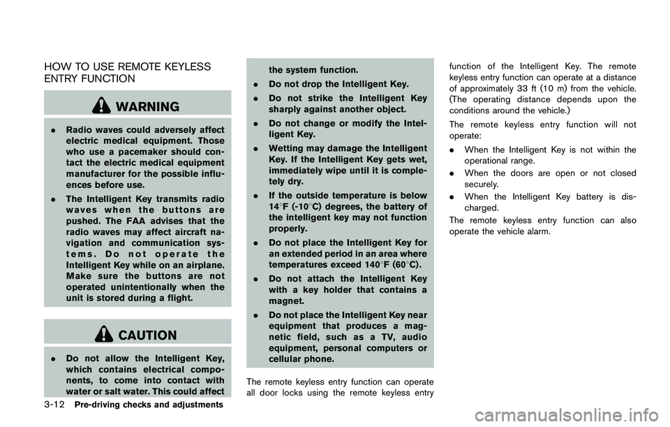 NISSAN JUKE 2018  Owners Manual 
