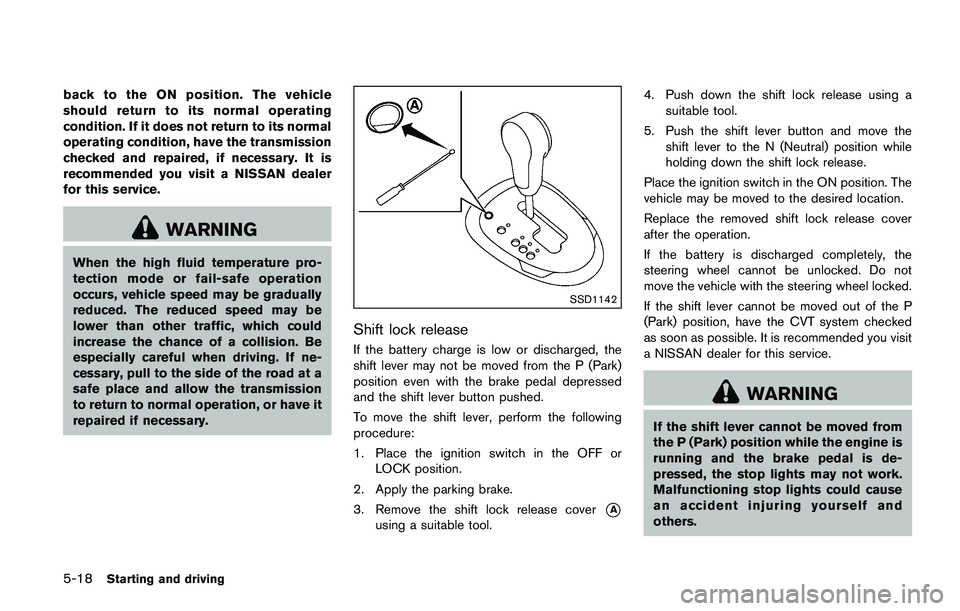 NISSAN JUKE 2018  Owners Manual 