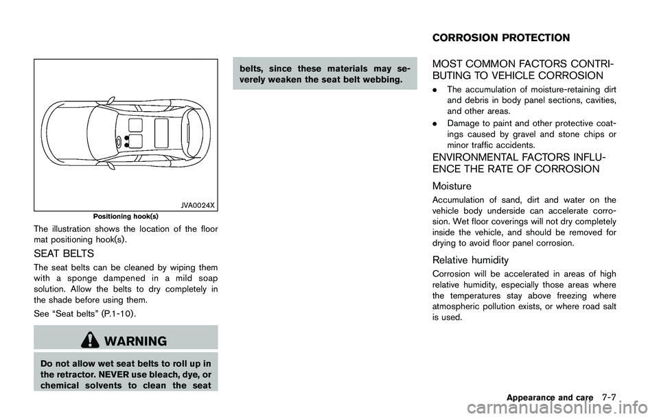 NISSAN JUKE 2018 Owners Manual (VDC) off indicator light” (P.2-23).
The computer has a built-in diagnostic feature
that tests the system each time you start the
engine and move the vehicle forward or in
reverse at a slow speed. W NISSAN JUKE 2018 Owners Manual (VDC) off indicator light” (P.2-23).
The computer has a built-in diagnostic feature
that tests the system each time you start the
engine and move the vehicle forward or in
reverse at a slow speed. W