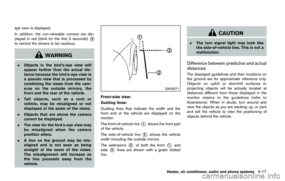 NISSAN JUKE 2021 Owners Manual JVP0338X
When opening the hood:
1. Pull the hood release handle
*1located
below the instrument panel; the hood will
then spring up slightly.
2. Locate the lever
*2in between the hood
and grille, and p NISSAN JUKE 2021 Owners Manual JVP0338X
When opening the hood:
1. Pull the hood release handle
*1located
below the instrument panel; the hood will
then spring up slightly.
2. Locate the lever
*2in between the hood
and grille, and p