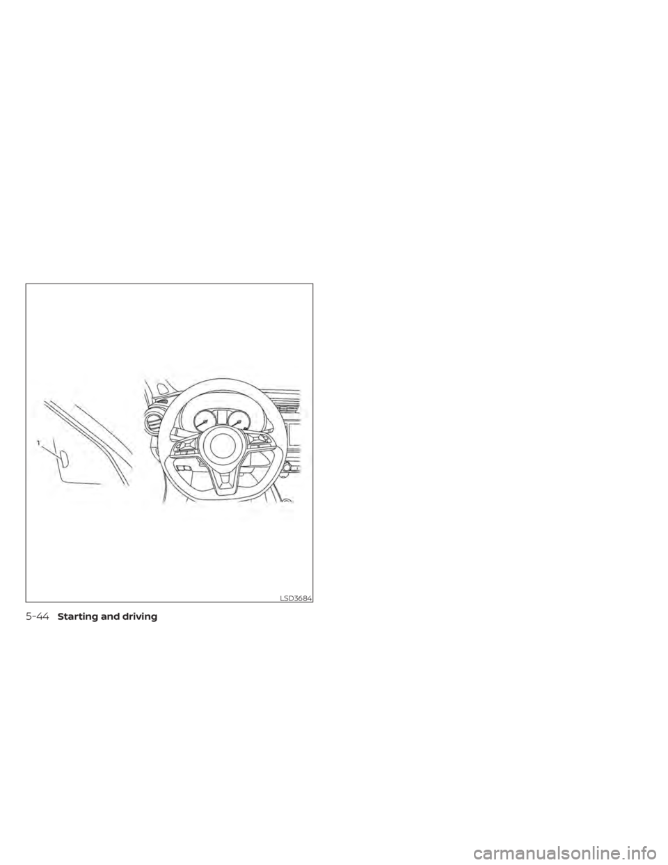 NISSAN KICKS 2022  Owners Manual LSD3684
5-44Starting and driving 