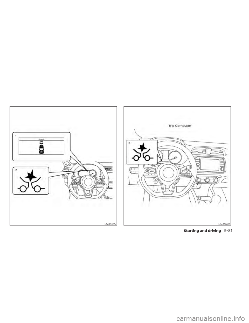 NISSAN KICKS 2022  Owners Manual LSD3692LSD3604 