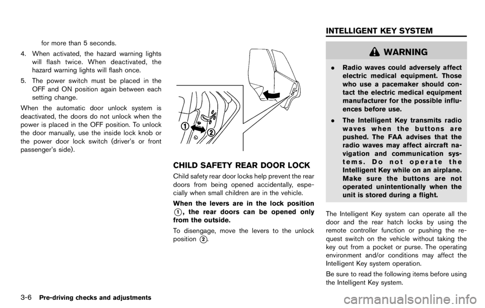 NISSAN LEAF 2012  Owners Manual 