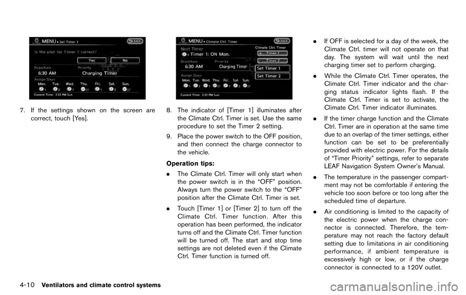 NISSAN LEAF 2012  Owners Manual 