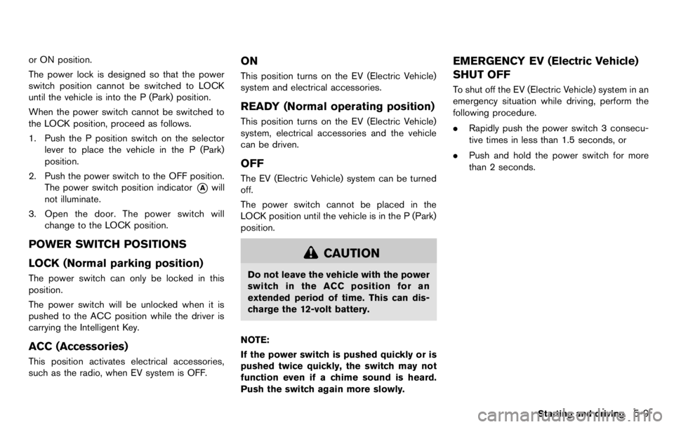 NISSAN LEAF 2012 Owners Manual NISSAN LEAF 2012 Owners Manual