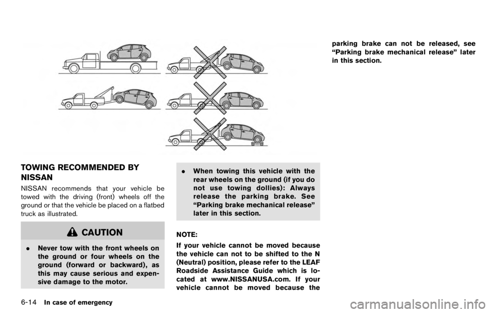 NISSAN LEAF 2012  Owners Manual and
touch [Charging Timer]. 